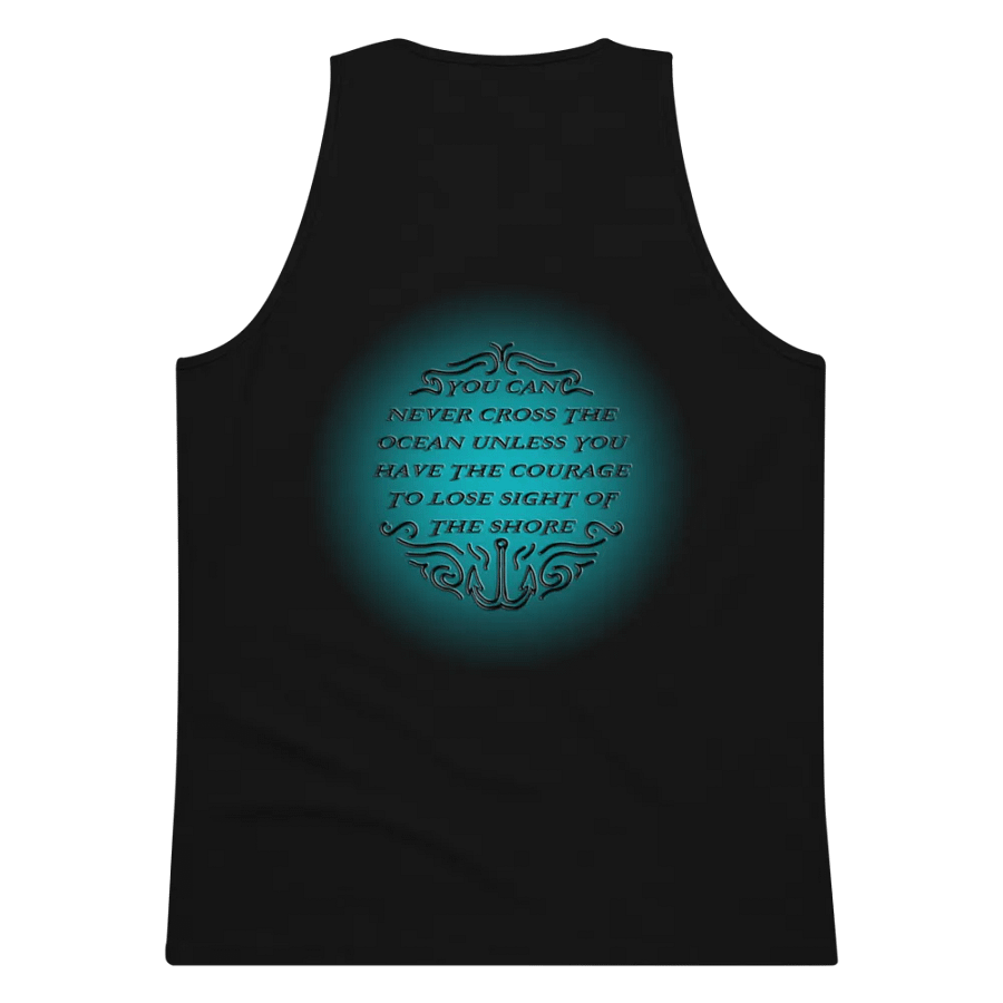 Courage quote tank top product image (2)