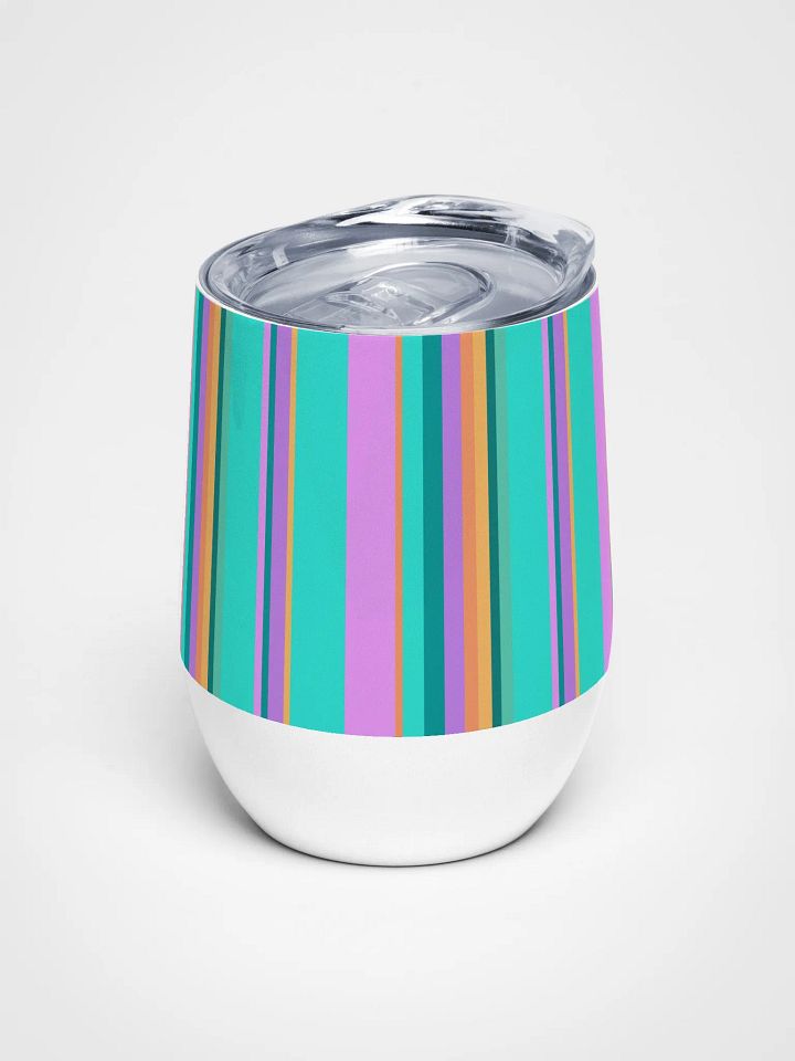 Party Time! Colorful Stripes Wine Cooler product image (2)