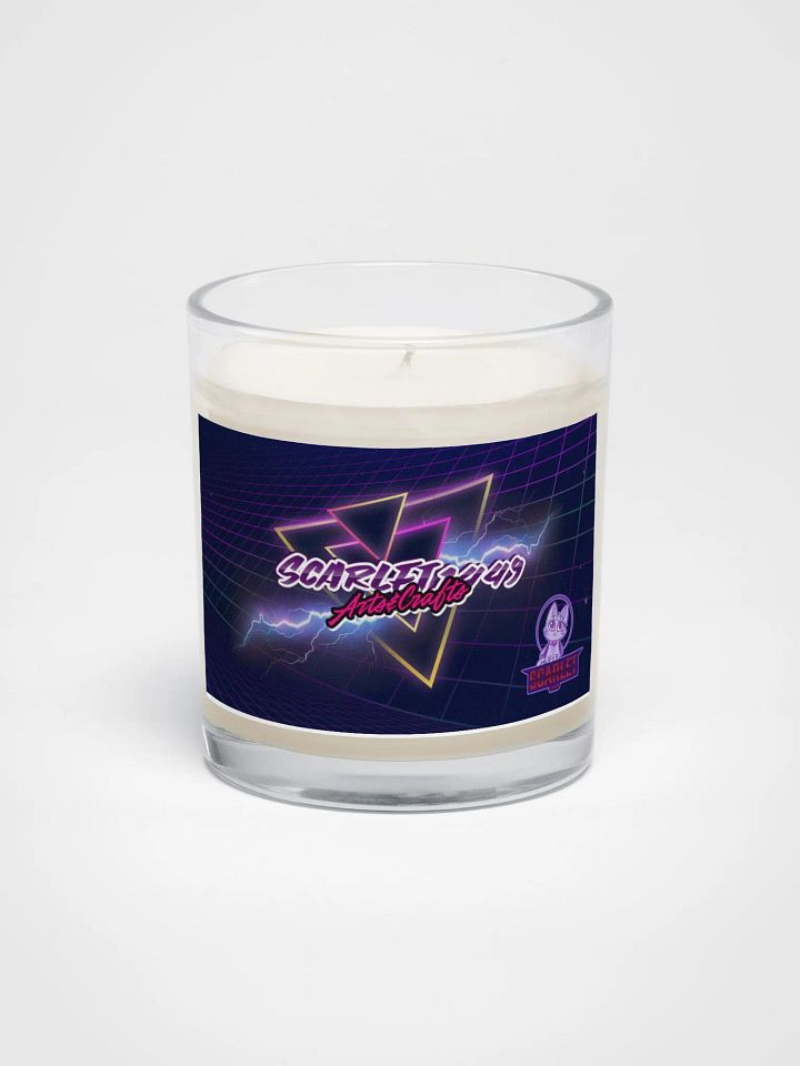Scarlet1449s Synthwave Soy Wax Candle product image (1)