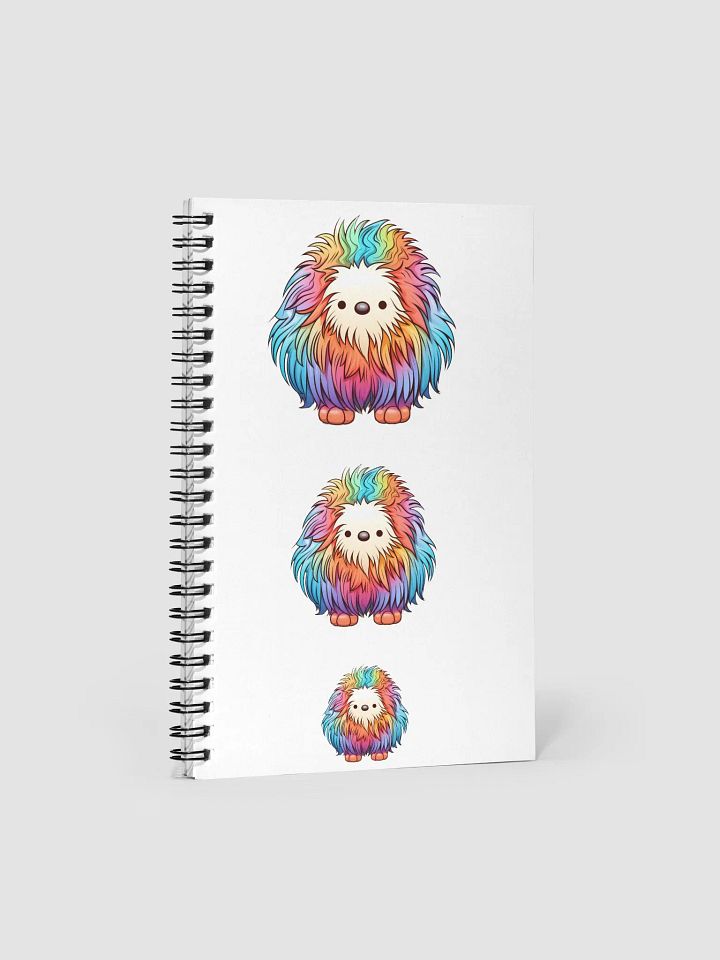 Rainbow Yeti Notebook product image (1)