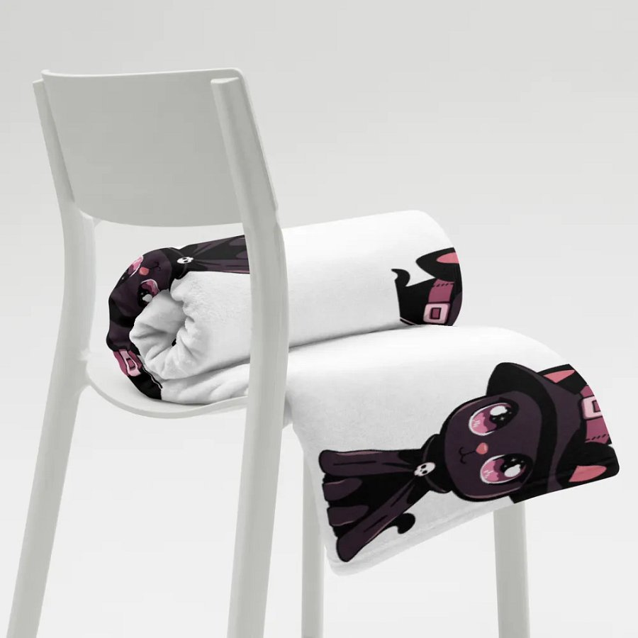 Witchy Cat Throw Blanket product image (8)