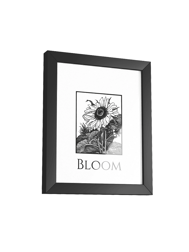BLOOM Sunflower Framed Poster product image (2)