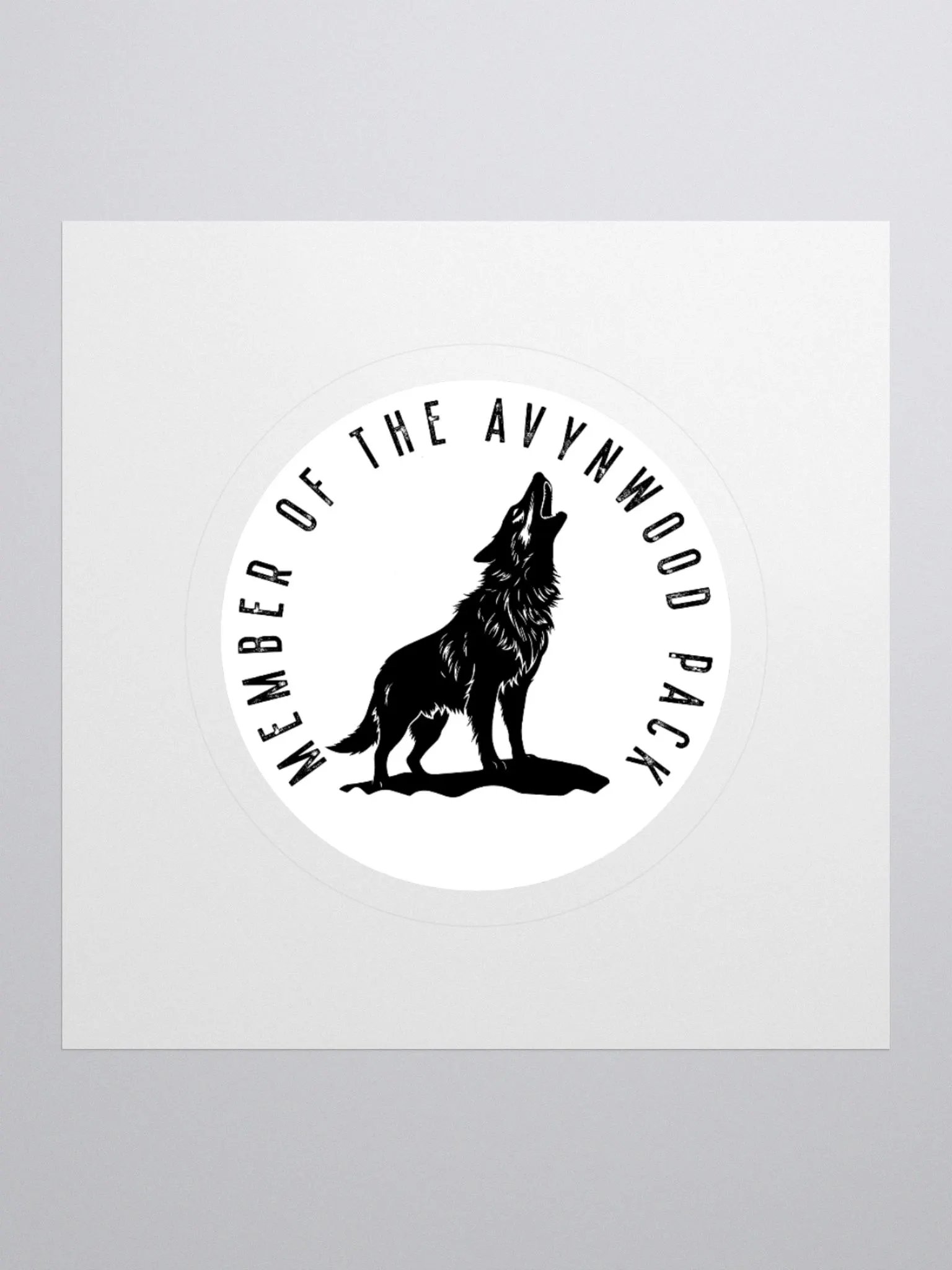 Member of the Avynwood Pack Sticker product image (1)
