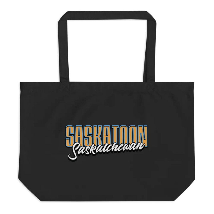 Saskatoon Saskatchewan Organic Cotton Tote Bag product image (1)