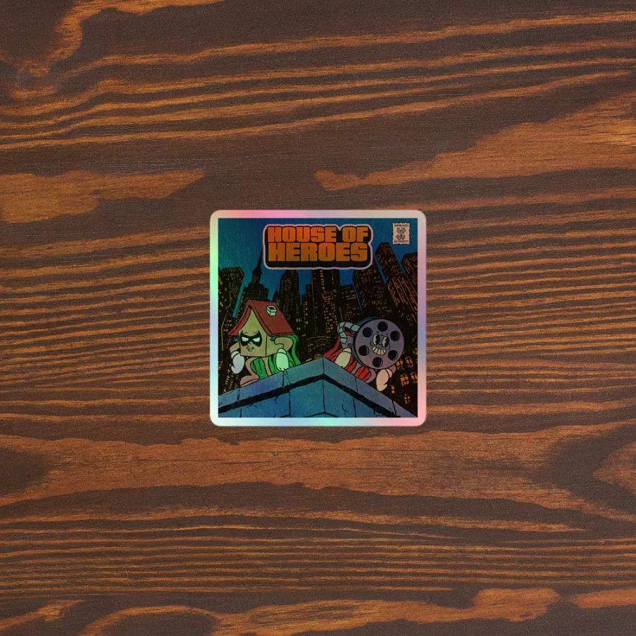 House of Heroes Holographic Sticker product image (5)