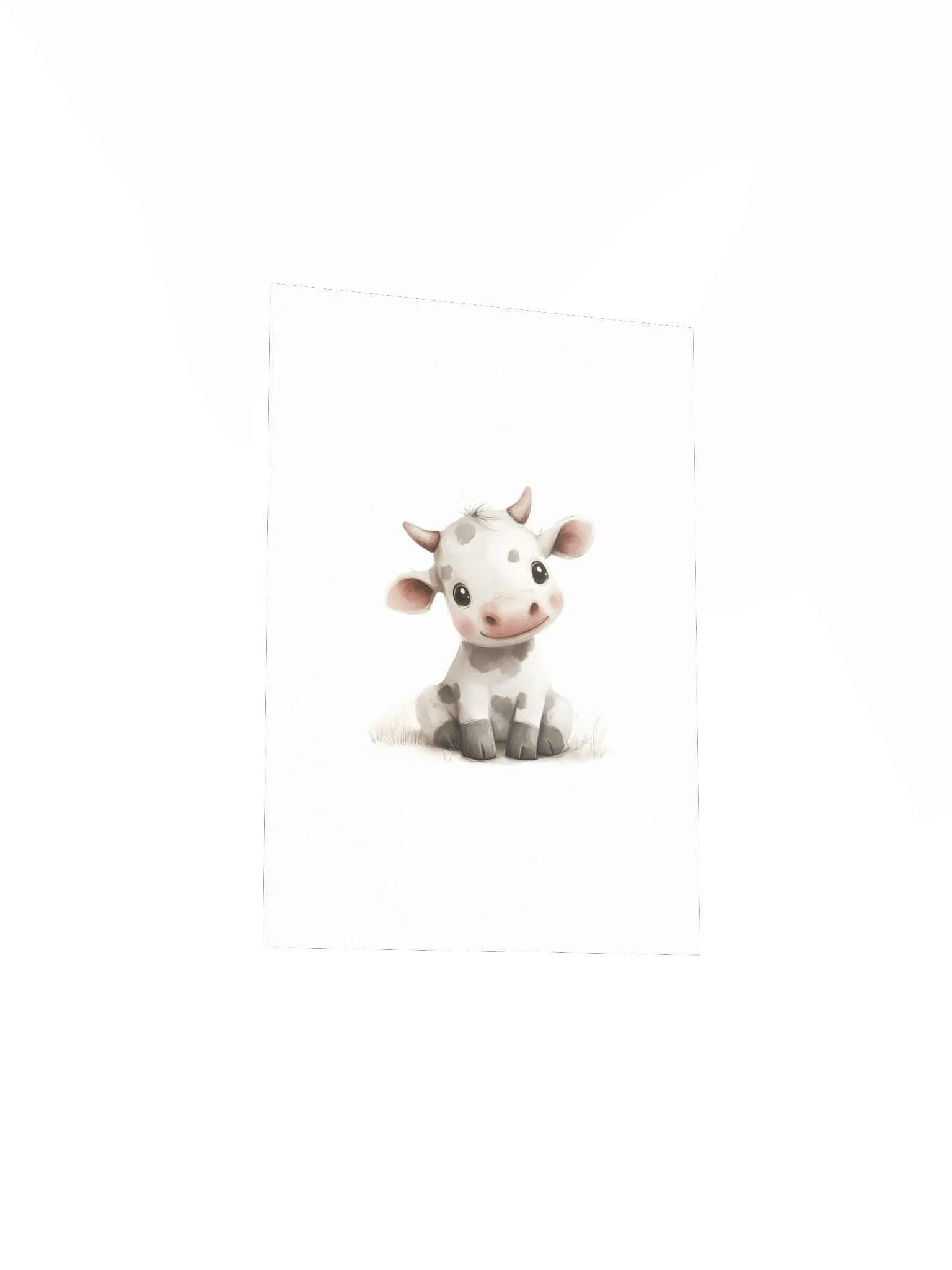 Daisy the Cute Cow Nursery Decor Print product image (20)