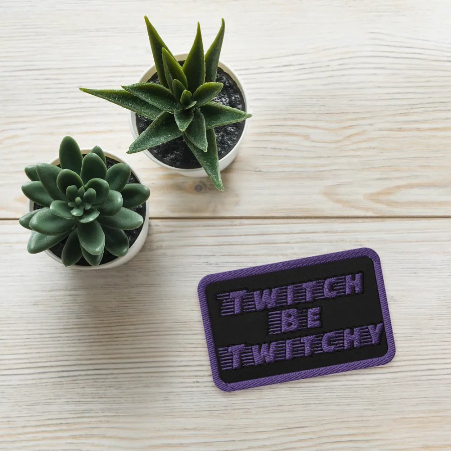 Twitchy Embroidered Patches product image (5)