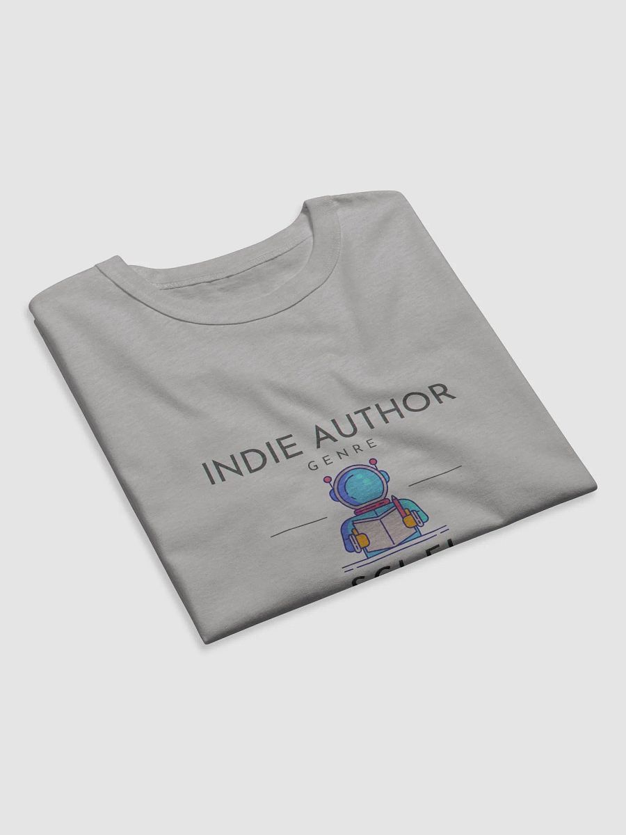 Indie Author Genre Sci-Fi Relaxed Grey T-shirt product image (5)