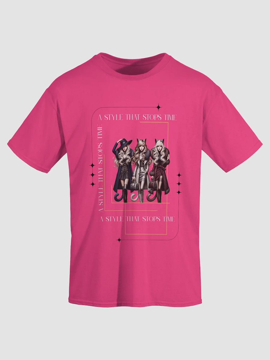 Luxury Cat Girl Fashion _A Style That Stop Time | Trendy Aesthetic T-Shirt product image (13)