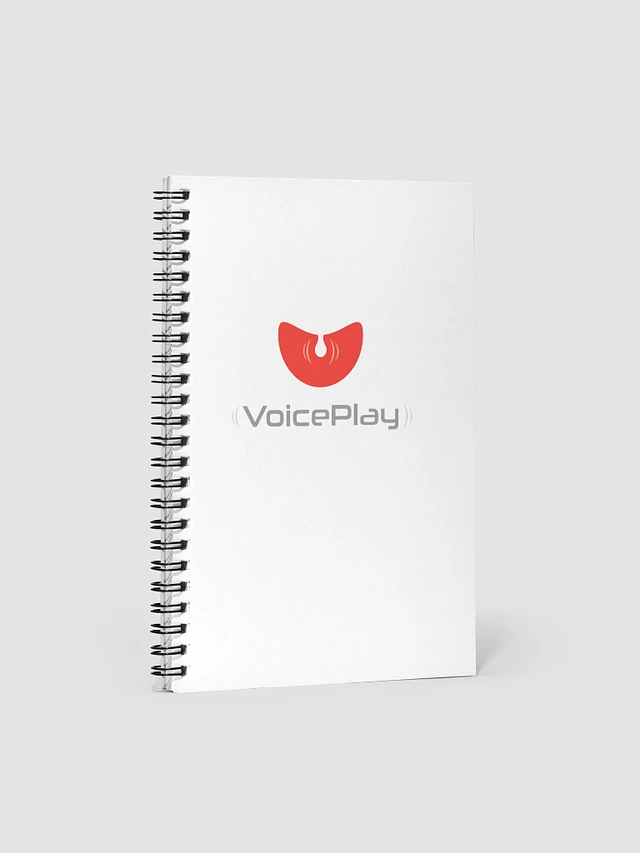 VoicePlay Logo Spiral Notebook product image (1)