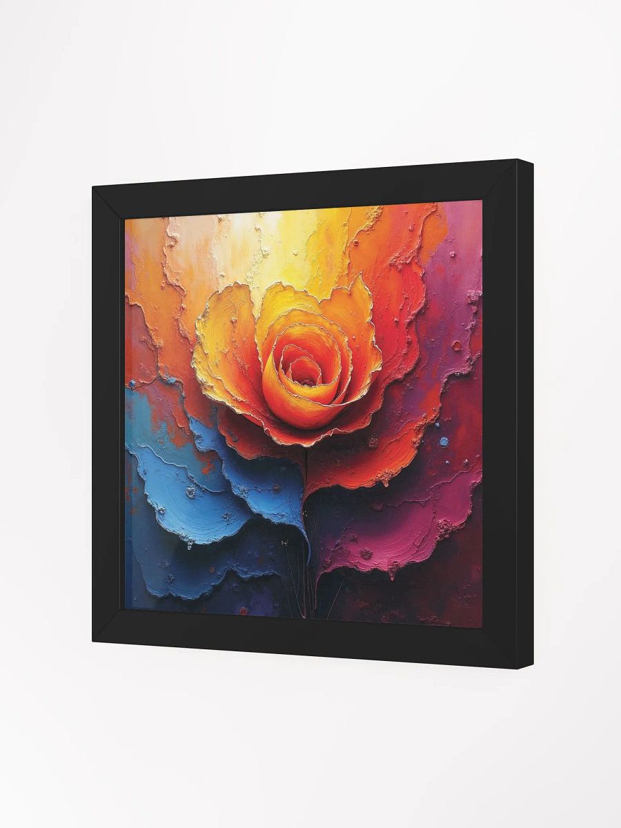 Vibrant Floral Burst Framed Print product image (29)