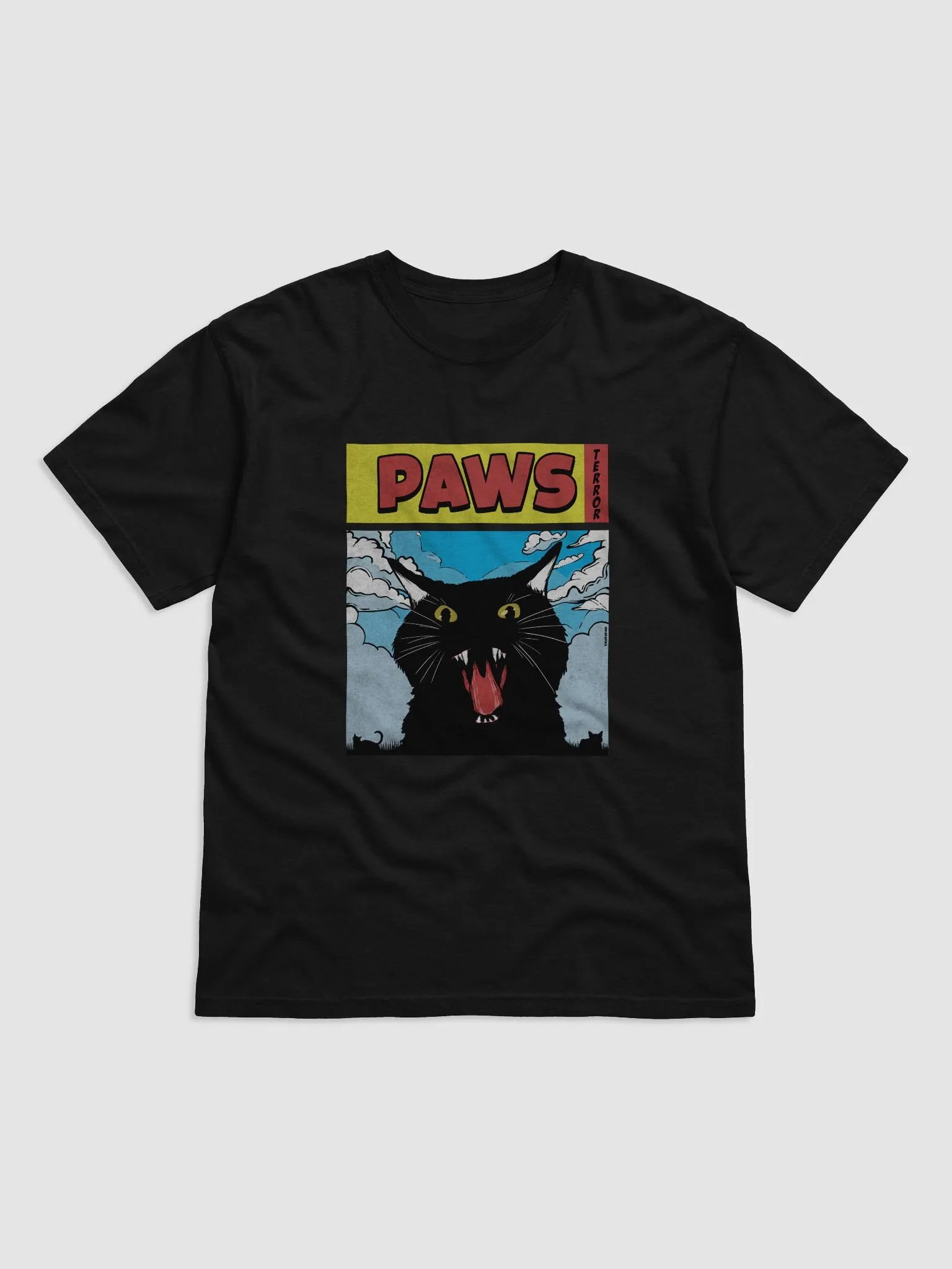 "PAWS Terror!" T-Shirt product image (1)