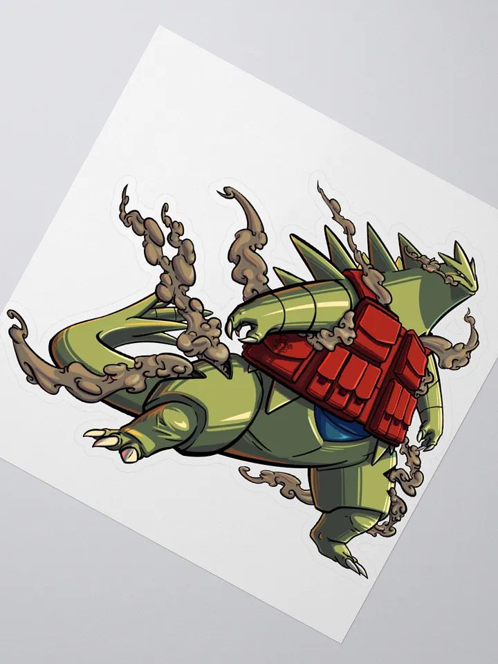 Sandy Lizard in red jacket product image (4)