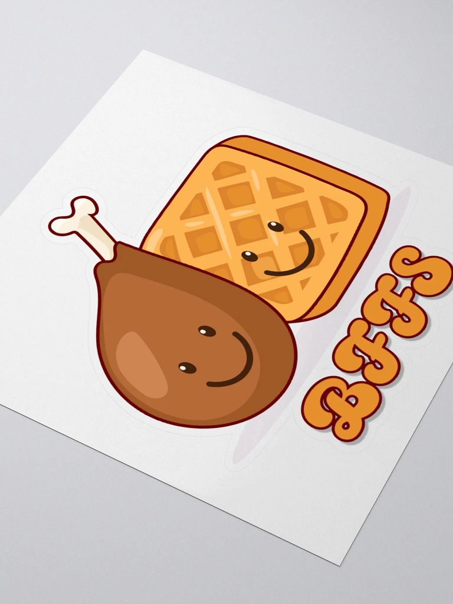 BFFs Chicken and Waffle Sticker product image (3)