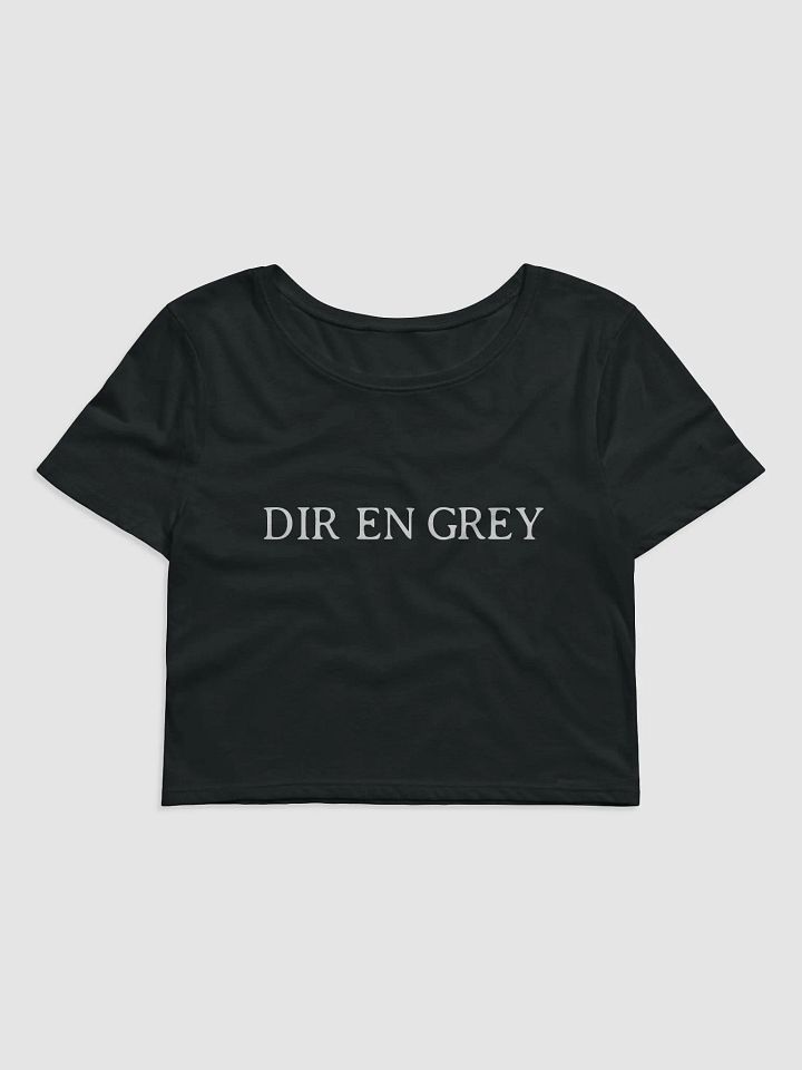 Logo Crop Top (Black) product image (1)