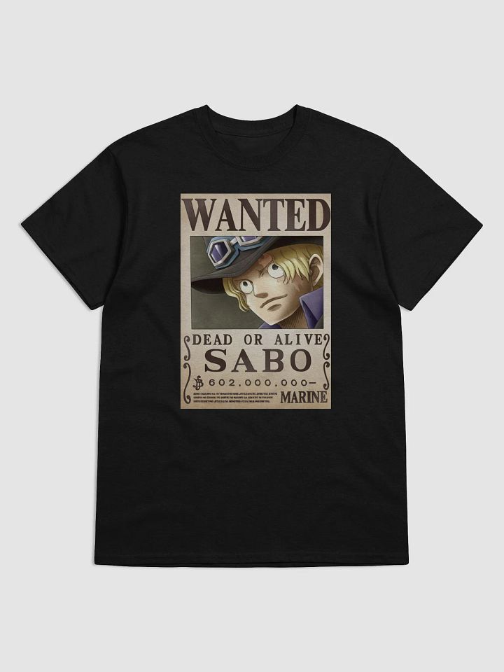 Wanted Sabo Poster T-Shirt product image (12)