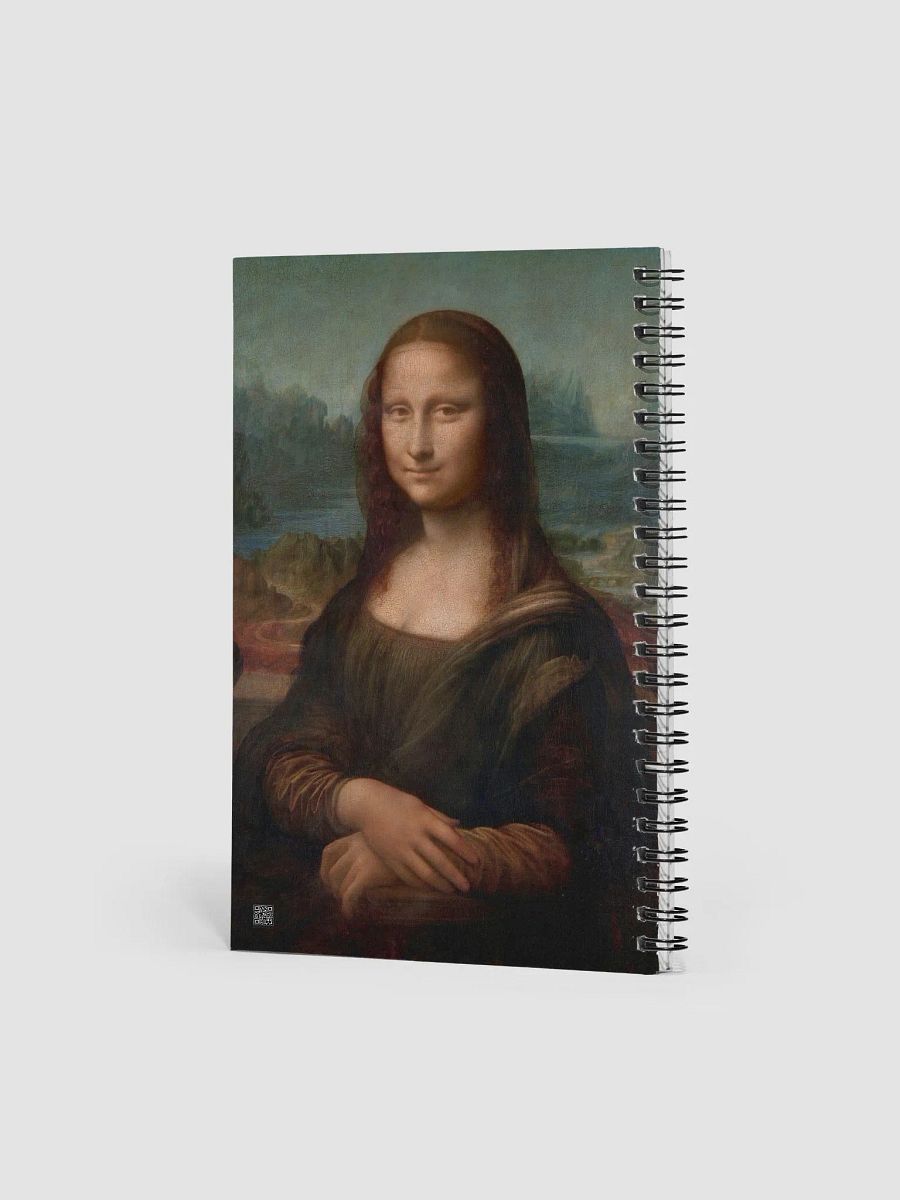 Portrait of Lisa Gherardini Spiral Notebook product image (3)