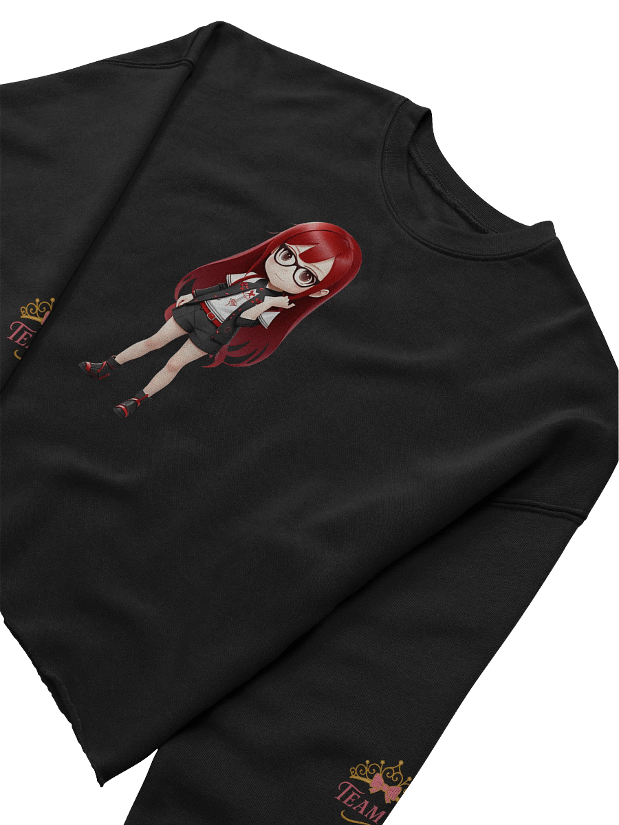 (Red CHIBI) K Crop Sweatshirt product image (5)