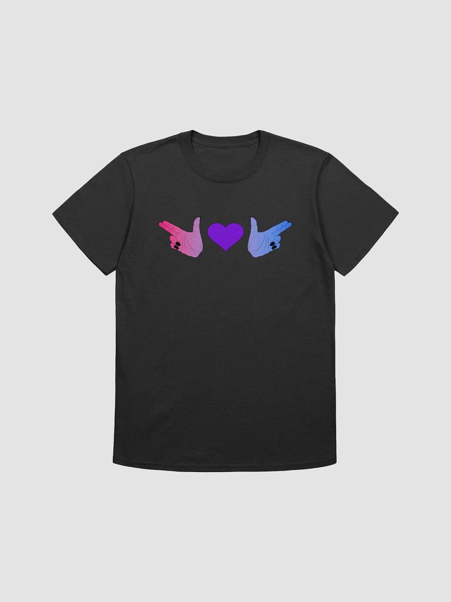 Finger Guns (bi flag) T Shirt product image (1)