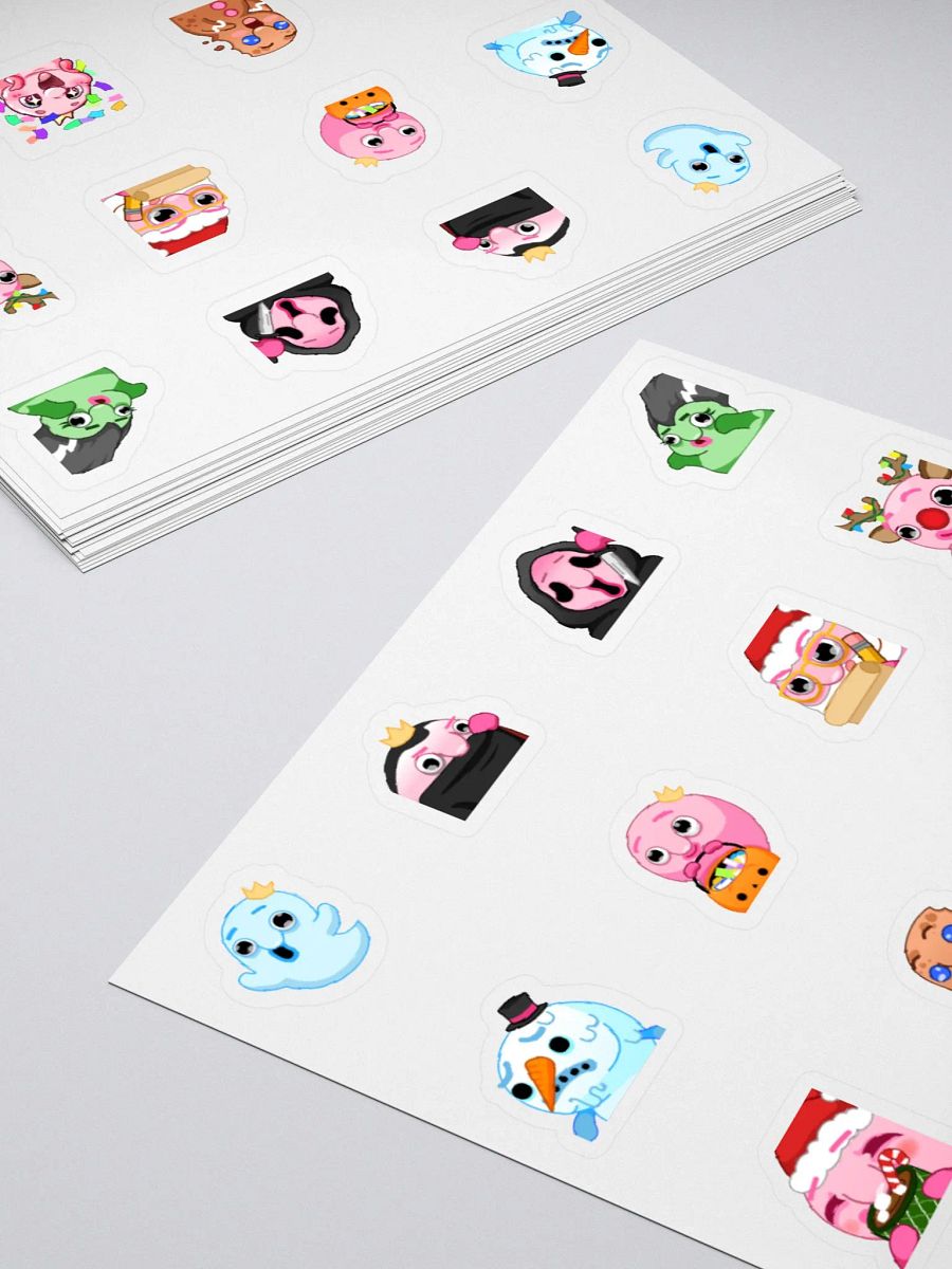 Blobarella Holiday and Follower Emotes Stickers product image (4)