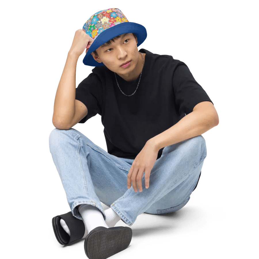 Flower Bucket Hat (Reversible) product image (4)
