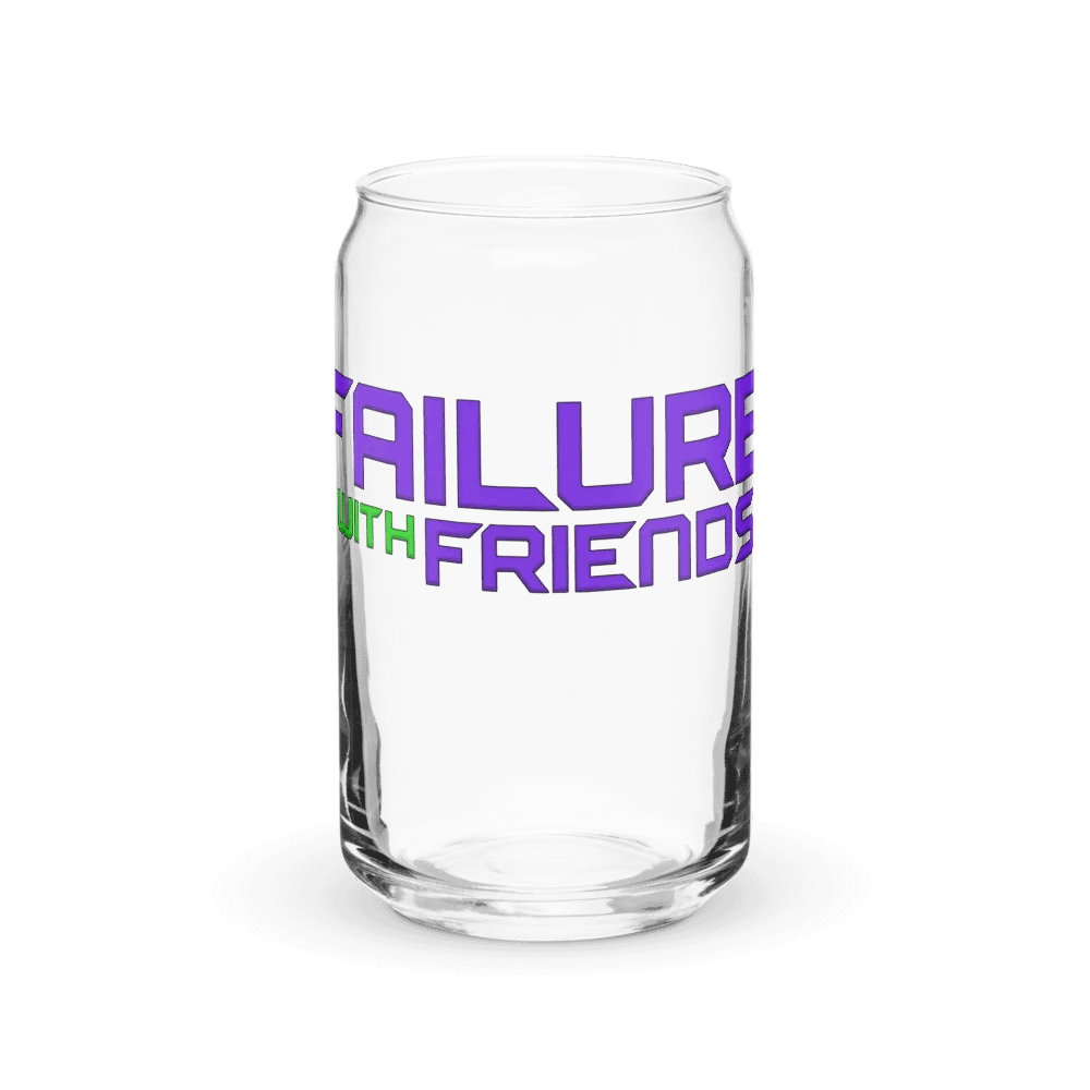 Failure With Friends Can-Shaped Glass product image (2)