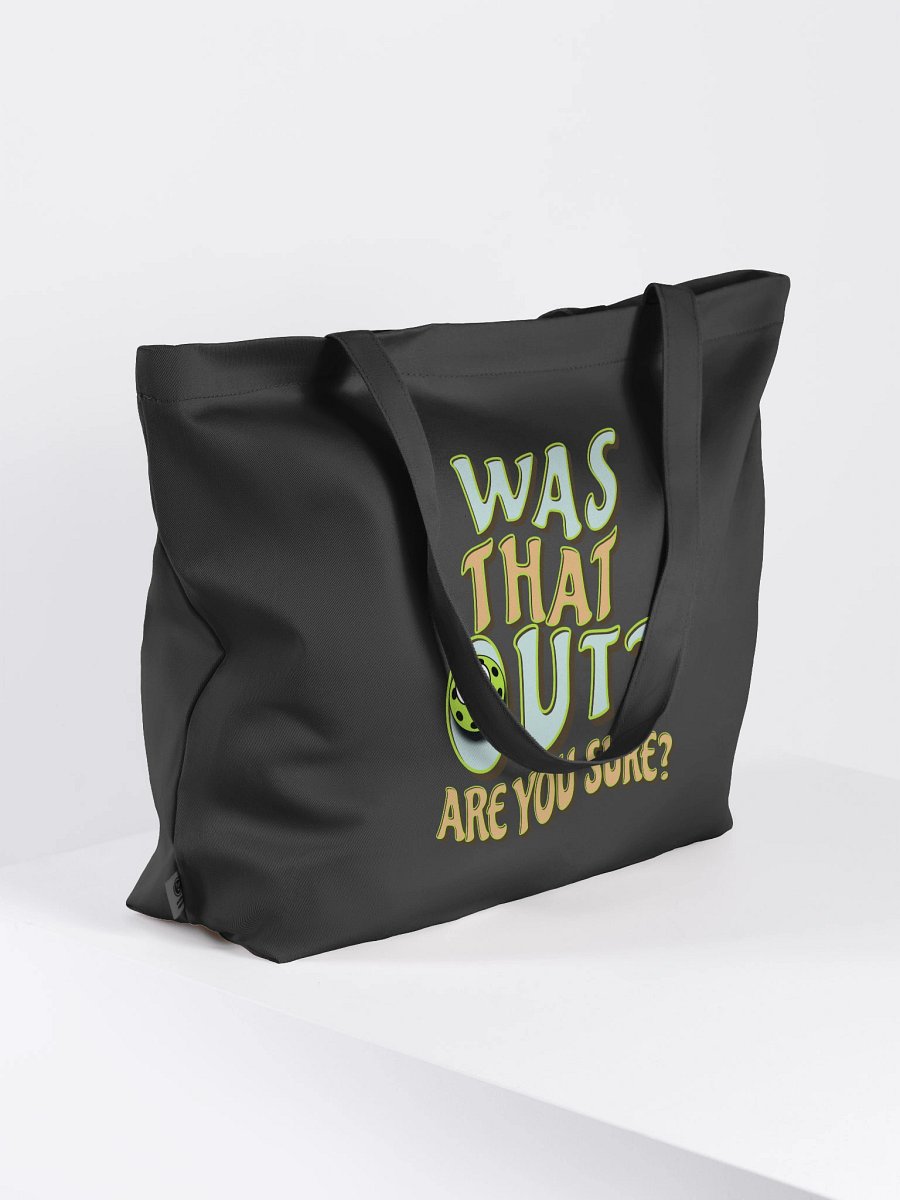 Was That Out? Are You Sure? Pickleball Surprised Eco Tote product image (4)