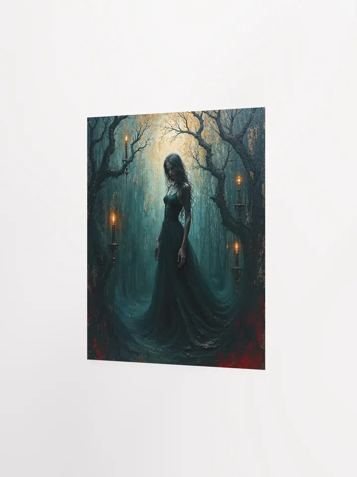 Gothic Forest Witch Matte Poster product image (10)