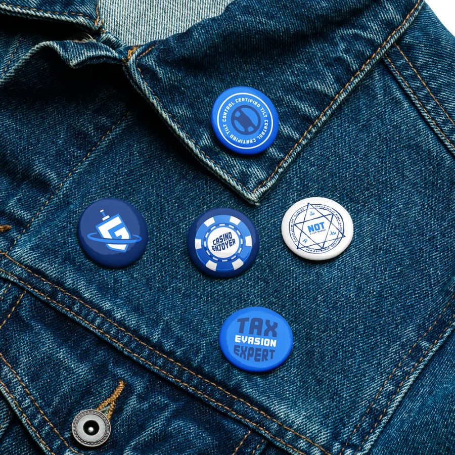 5 Pin Badge Set 🔵 product image (1)