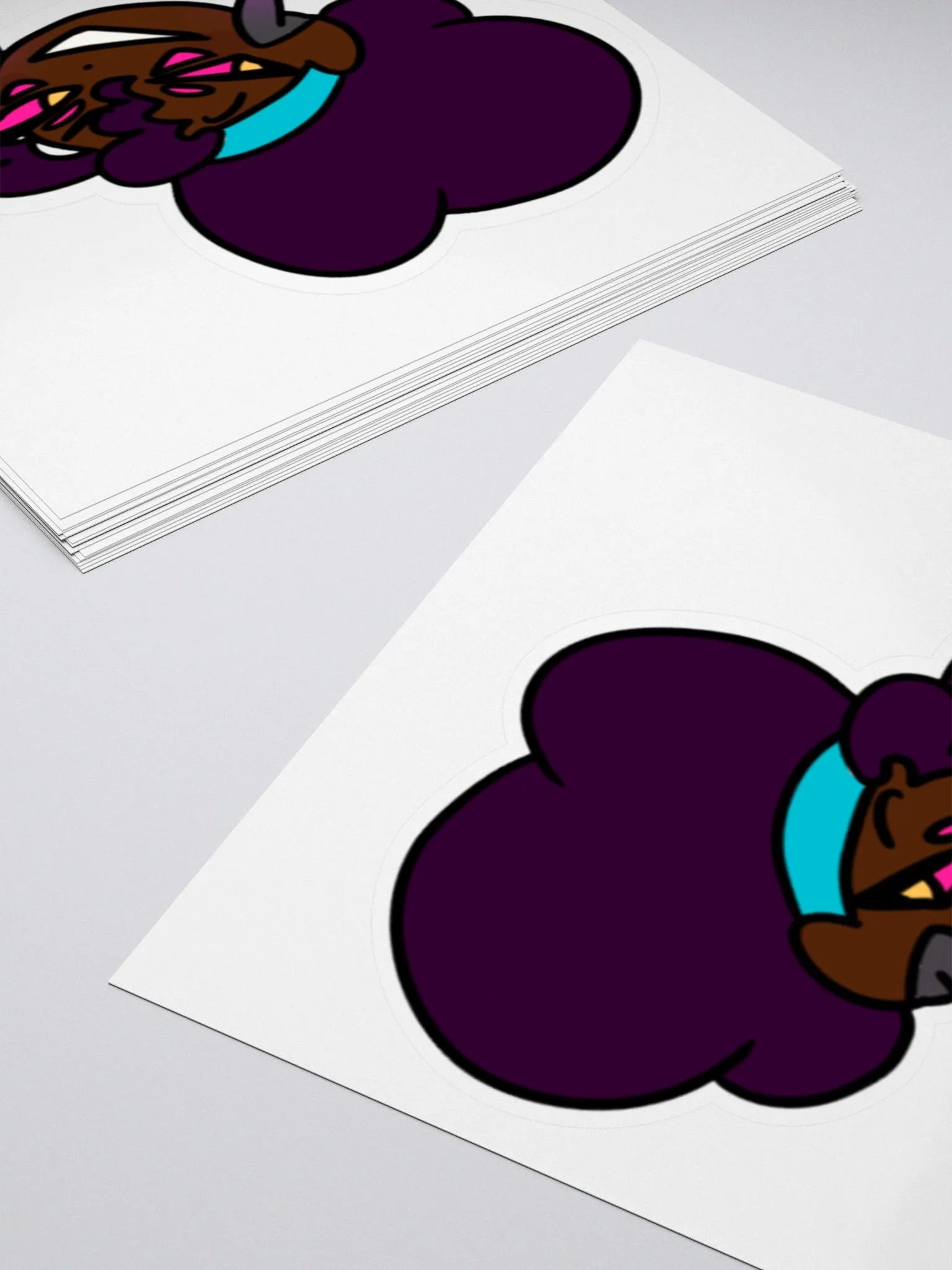 Thistle Sticker Plain product image (11)