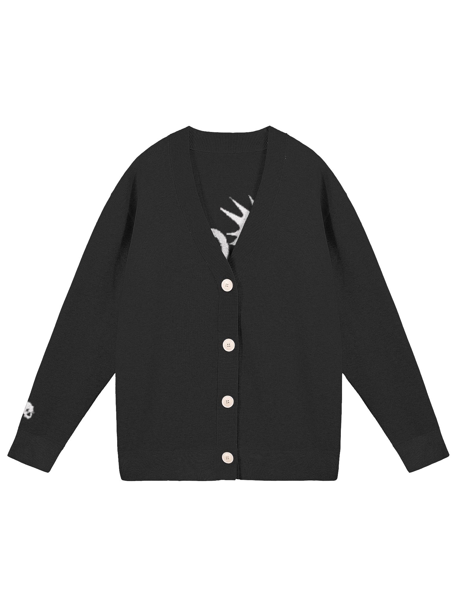 Pagasus T Black Knit Cardigan product image (5)