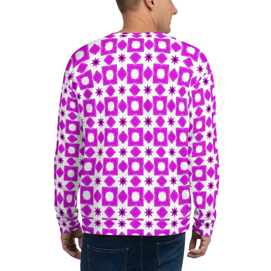 Abstract Fun Pattern Unisex All Over Print Sweatshirt product image (5)
