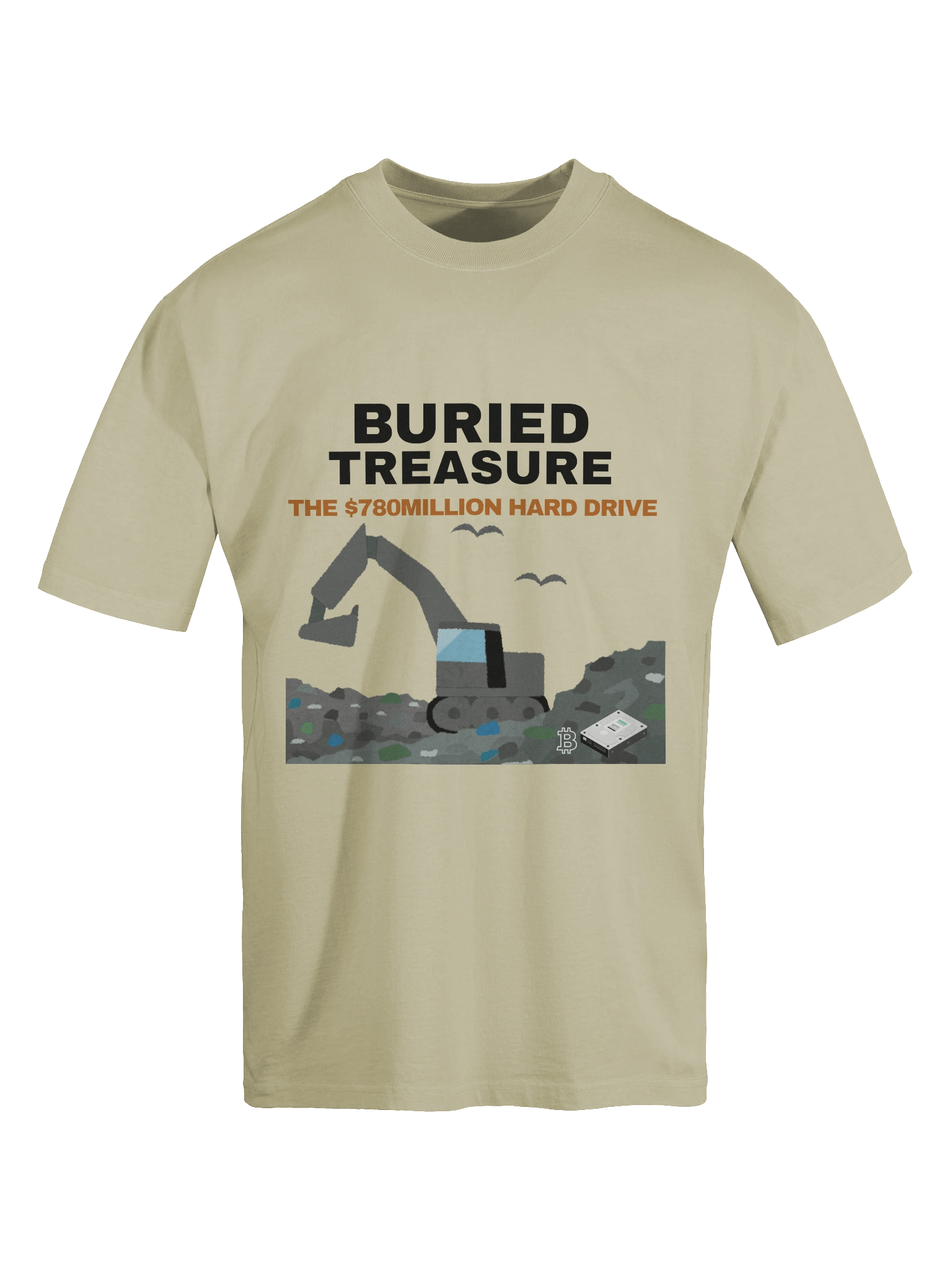 Cryptocurrency Excavator Graphic Tee product image (5)