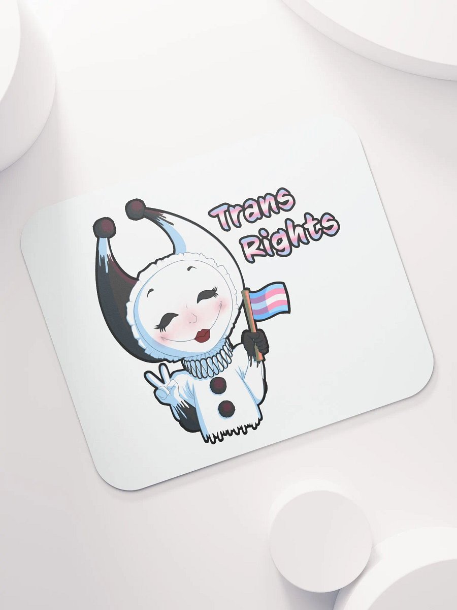 Pierrot Trans Rights Mouse Pad product image (7)