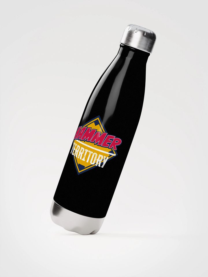 Yellow Infield Stainless Steel Water Bottle product image (2)
