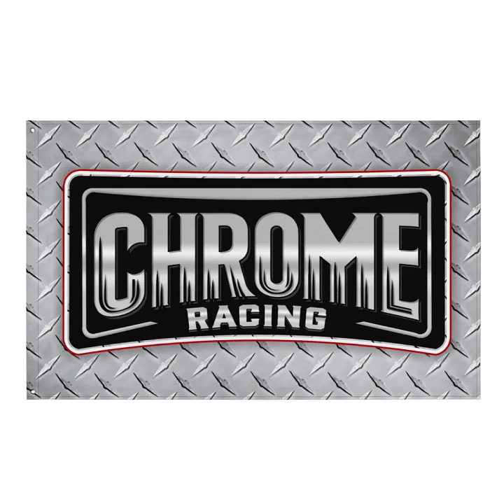 Chrome Racing Flag product image (1)