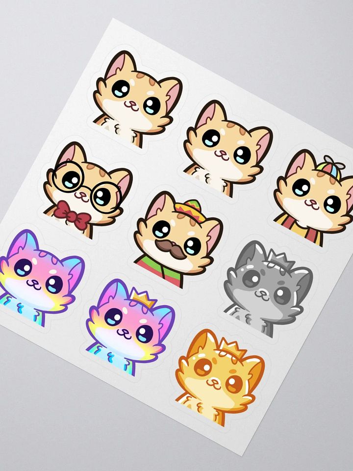 Toti Badges Kiss Cut Stickers product image (2)