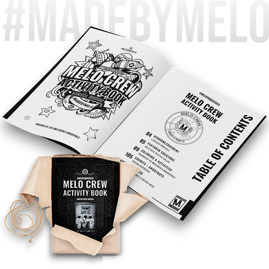 [LIMITED EDITION] Melo Crew Activity Book - Print & Digital Bundle #MELOtober2023 | #MadeByMELO product image (3)