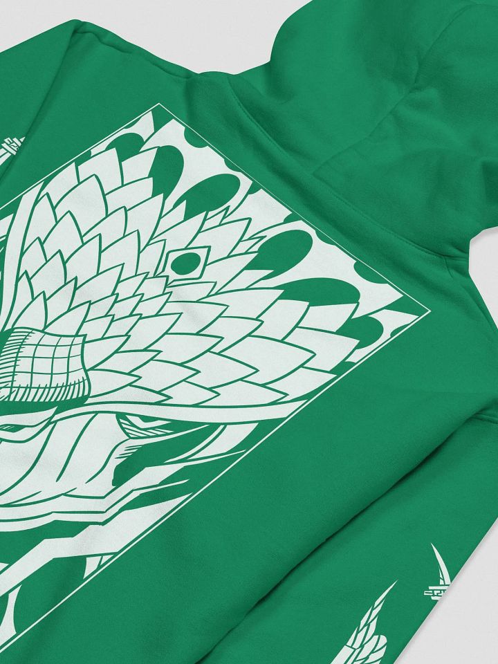 Face of the Serpent - Hoodie White Print product image (1)