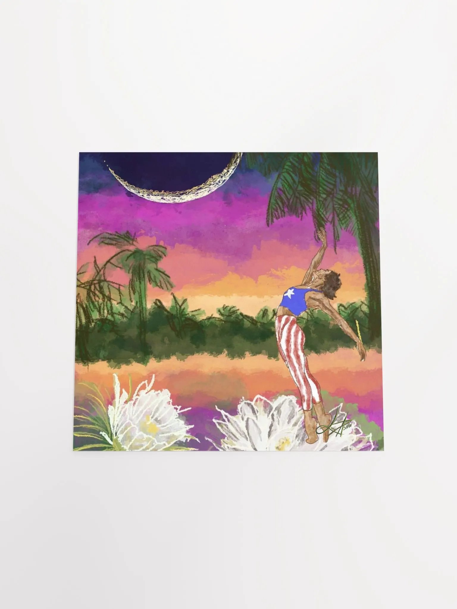 Dama de Noche; matte poster product image (4)