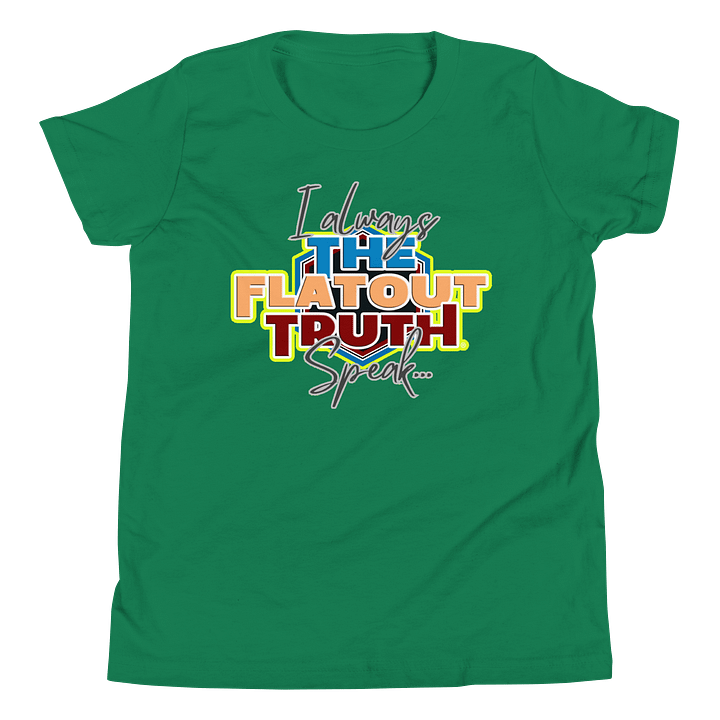 "I Always Speak" TFOT Sandy Hex Youth Tee product image (2)