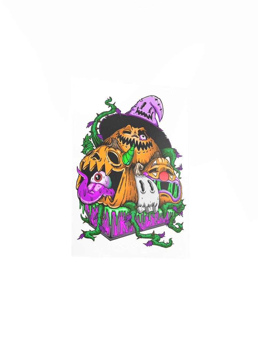 Pumpkin Monster Print product image (4)