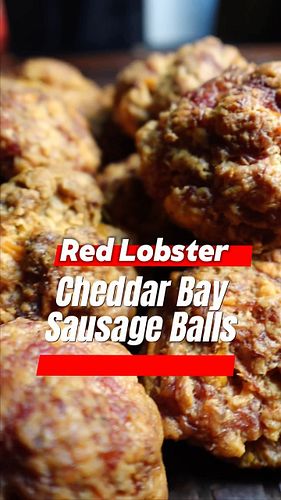 Red Lobster Cheddar Bay Sausage Biscuits-
.
I make these every winter, and they are one of my all time favorite snacks. I got...