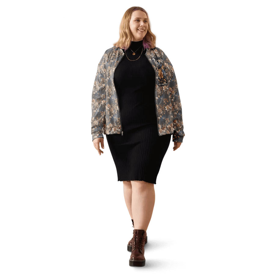 Funny Mom Floral All Over Print Jacket product image (3)