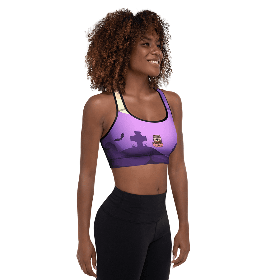 All-Over Print Padded Sports Bra product image (6)
