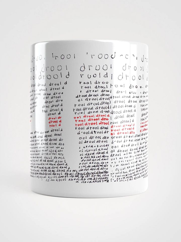 Drool White Glossy Mug product image (1)