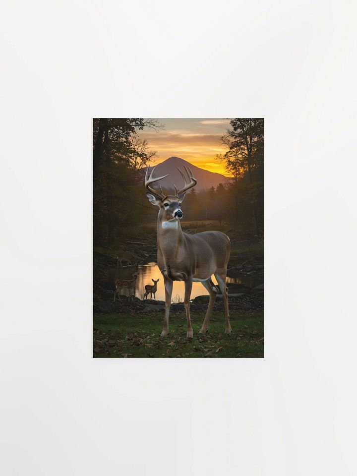 White-tailed Buck: Whispers of the Smokies Poster product image (5)