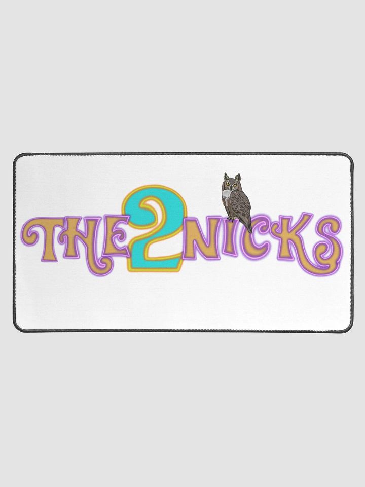 The2Nicks Desk Mat (White) product image (1)