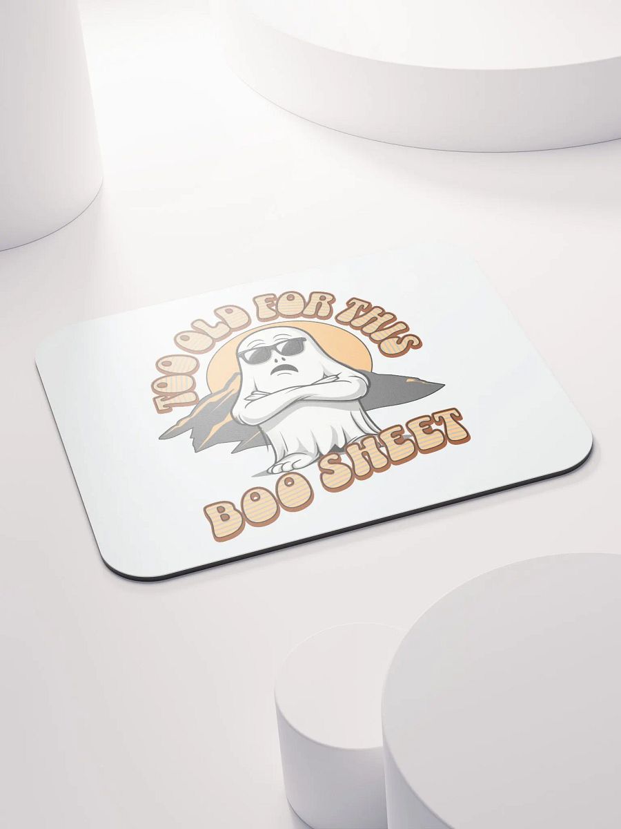 Too Old For This Boo Sheet Ghostly Sunset Mouse Pad product image (4)