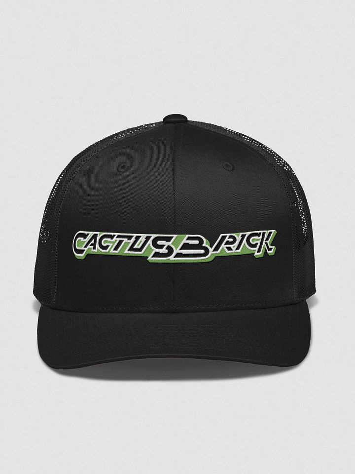 Cactus Brick (Trucker Hat) - Black Space product image (1)